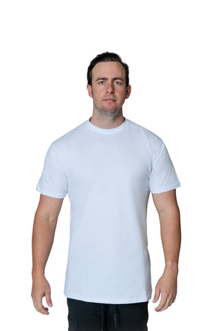 100% Combed Cotton - Glacier